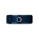 winter present ideas her – blue tungsten double droplet wedding band