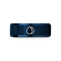 winter present ideas her – blue tungsten double droplet wedding band