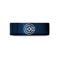 best presents for men – blue tungsten circular postmark wedding band