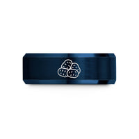 personalized presents for spouse – rose gold & blue tungsten tater tots wedding band