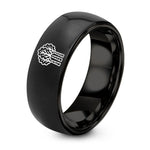 Christmas Gifts for Husbands – black tungsten aspen grove ring