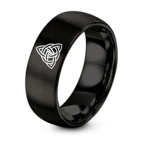 swatch color sample for Triquetra Trinity Knot ring style 03