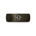 sister Christmas present ideas – gunmetal & blue tungsten africa wedding band
