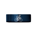 romantic presents for her – blue tungsten road cyclist sprint wedding band