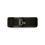 best presents for her – black tungsten seam gauge wedding band