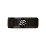 christmas presents for mom – black tungsten dragon rider wedding band