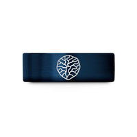 best anniversary gifts her – black & blue tungsten glacier fissures wedding band