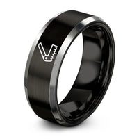 swatch color sample for Folding Saw ring style 11