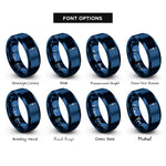 font options for inside engraving on blue cn tower rings