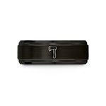 tungsten ring for women – black tungsten hatchet wedding band