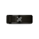 tungsten couples wedding bands – black tungsten traction boards wedding band