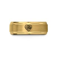 tungsten band for her – gold tungsten usa mexico heart wedding band