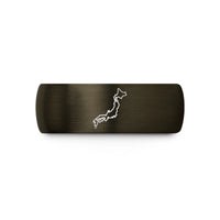 best presents for couples – gunmetal & black tungsten japan wedding band