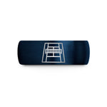 unique couple present ideas – blue tungsten tennis court wedding band