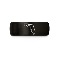 unique promise rings her – black tungsten florida wedding band