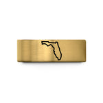 engraved ring for her – gold tungsten florida wedding band