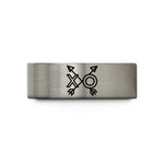 romantic presents for her – grey tungsten play icons wedding band
