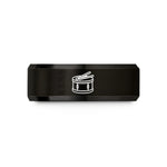 best presents for girlfriend – black tungsten snare drumsticks wedding band