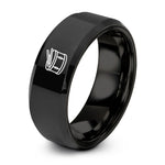 unique presents for her – black tungsten snare drumsticks ring
