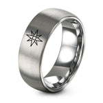 swatch color sample for Compass Star ring style 04
