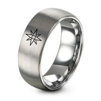 swatch color sample for Compass Star ring style 04