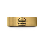 best presents for couples – gold tungsten chicken sandwich wedding band