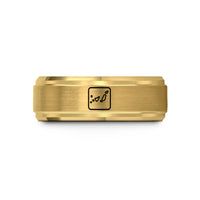 tungsten wedding rings men – gold tungsten canary islands wedding band