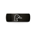 unique gifts for her – black tungsten mallard wedding band