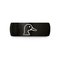 unique gifts for her – black tungsten mallard wedding band