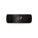 tungsten rings for men – black tungsten the hermit wedding band