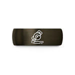 unique present ideas friends – gunmetal & black tungsten miter saw wedding band