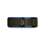 best present for him – gunmetal & blue tungsten phuket wedding band