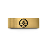 anniversary presents for spouse – gold tungsten unity circle wedding band