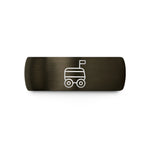 best presents for her – gunmetal & blue tungsten delivery robot wedding band