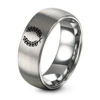 swatch color sample for Honor Wreath ring style 04
