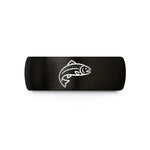 tungsten ring for men – black tungsten trout wedding band