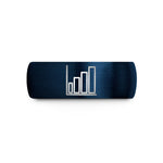 best presents for fathers – blue tungsten bar chart wedding band