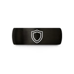 father daughter present ideas – black tungsten shield crest wedding band