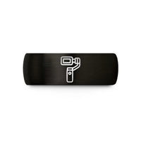 unique presents for dad – black tungsten gimbal stabilizer wedding band