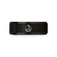 best dad birthday presents – black tungsten chiron wedding band