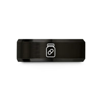 presents for dad ideas – black tungsten pill bottle wedding band