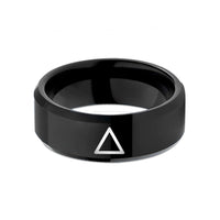 holiday presents for kids – black tungsten delta wedding band