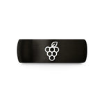 unique presents for her – black tungsten grapes wedding band
