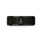 unique presents for girls – black tungsten skimmer wedding band