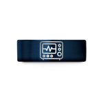 special presents for daughter – blue tungsten oscilloscope wedding band