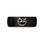 best presents for couples – black & rose gold tungsten fruit bowl wedding band