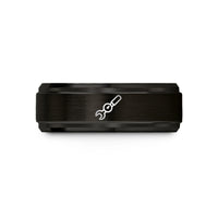 unique presents for dads – black tungsten torque wrench wedding band