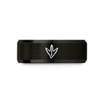 grandma presents from kids – black tungsten duck track wedding band