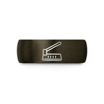 tungsten rings for women – gunmetal & black tungsten paper trimmer wedding band