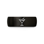 anniversary presents for spouse – black & rose gold tungsten manhattan cherry wedding band